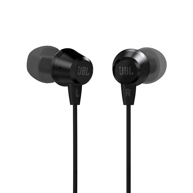 Picture of JBL T50HI Wired Headset with Noise Isolation Mic [Black, JBLEPT50HI]